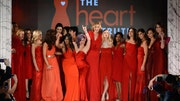 Latina beauty Roselyn Sanchez was one of the many celebs to don designer gowns for The Heart Truth's Red Dress Collection  Fashion Show to raise awareness about heart disease in women.